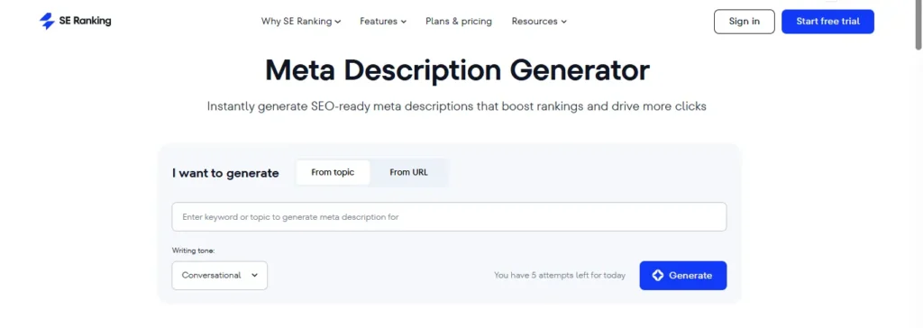 Write SEO-Friendly Titles and Descriptions with AI