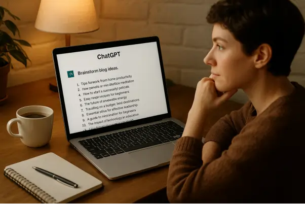 How I Started Using ChatGPT for My Blog