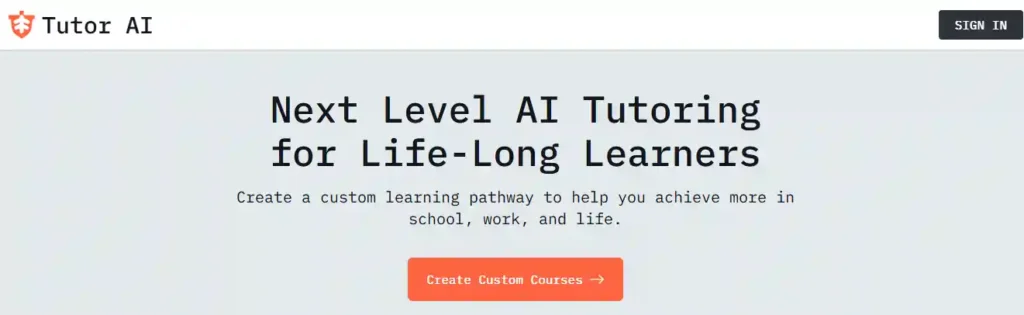 Tutor AI