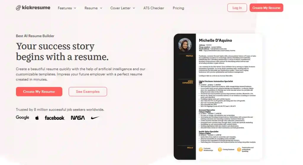 Kickresume