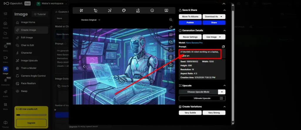 For Artists & Designer Openart AI