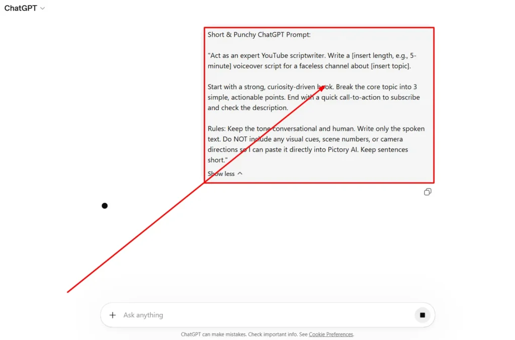 Create Your YouTube Video Script (Using ChatGPT or AI)