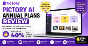Pictory AI Annual Plans Review