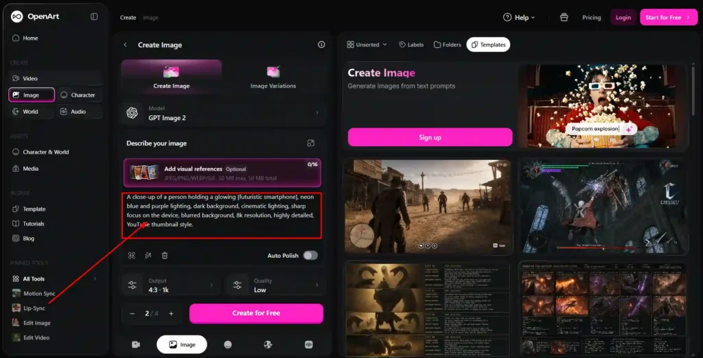 OpenArt Prompts for Instagram Posts: Which AI Model Should You Use?