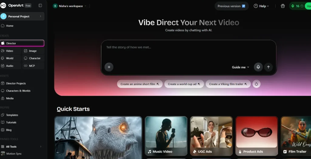 What Is OpenArt Director