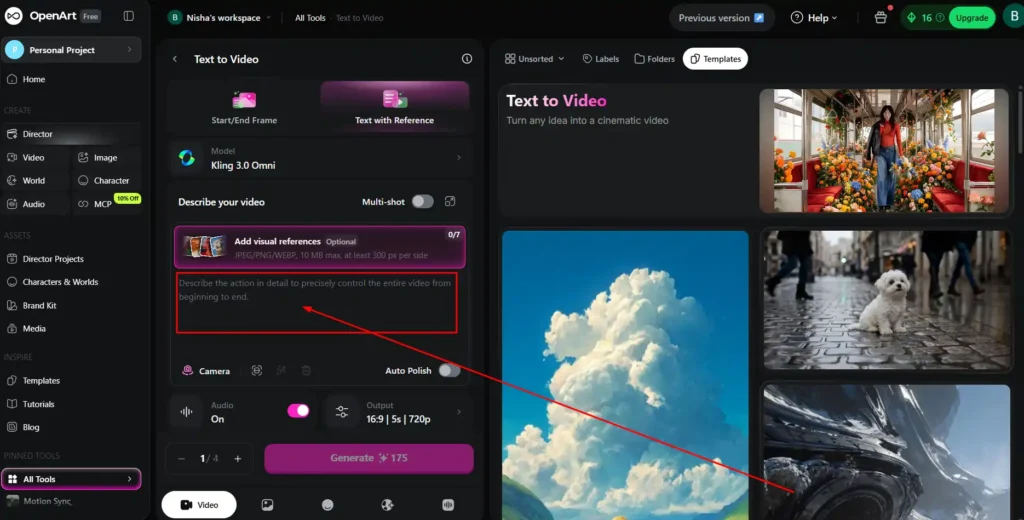 Text-to-Video and Story Builder Tools