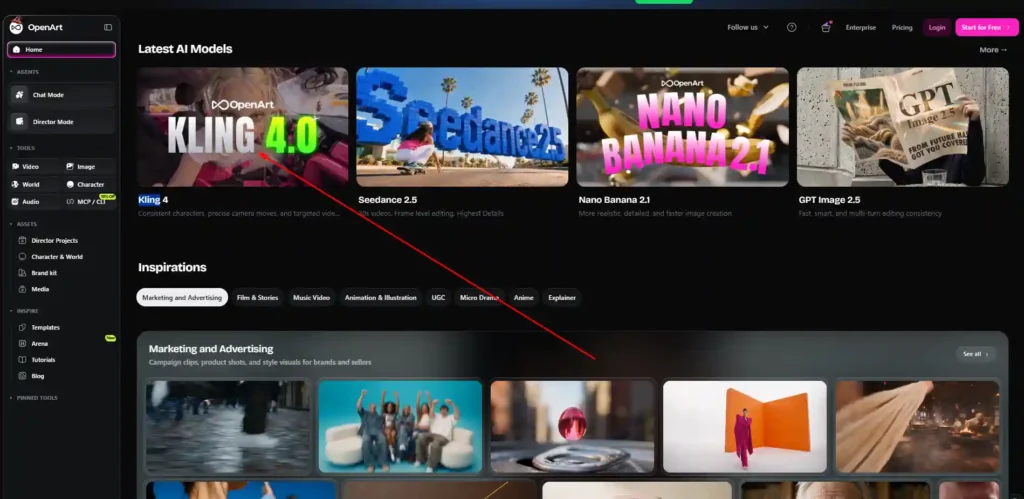 How to Use Kling 4.0 on OpenArt Step by Step