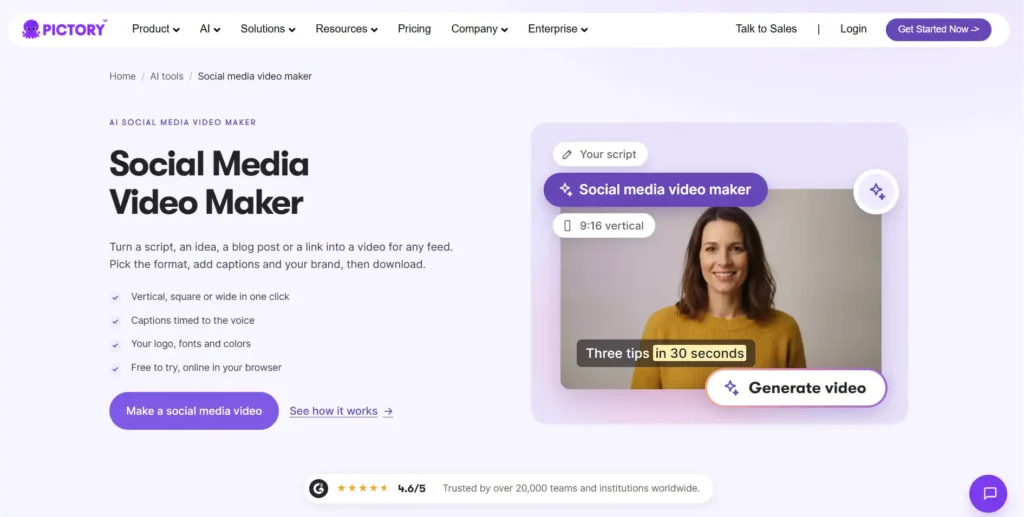 What Is Pictory AI for Social Media Videos?