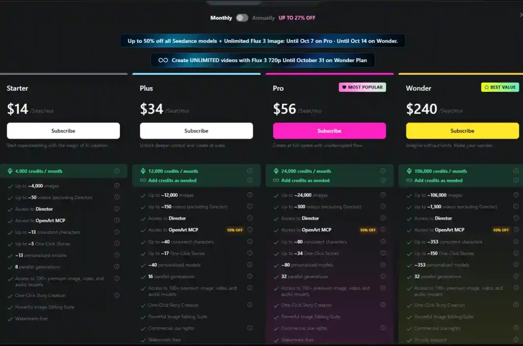 Seedance Campaign 2 Discount by Plan: Pro vs Wonder