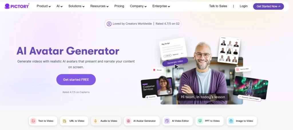 What Is the Pictory AI Avatar Generator?